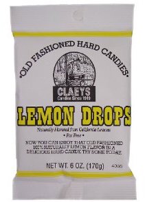 Lemon Sanded Candy Drops