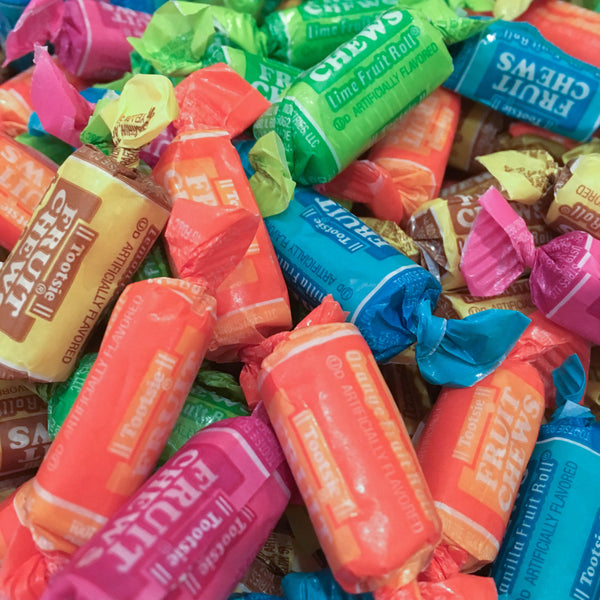 Assorted Fruit Flavored Tootsie Rolls